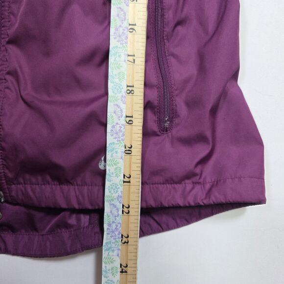 Nike Fit Cycling Elite Barrier Jacket Women's Small Purple Reflective Vented 2-1 - Picture 13 of 14